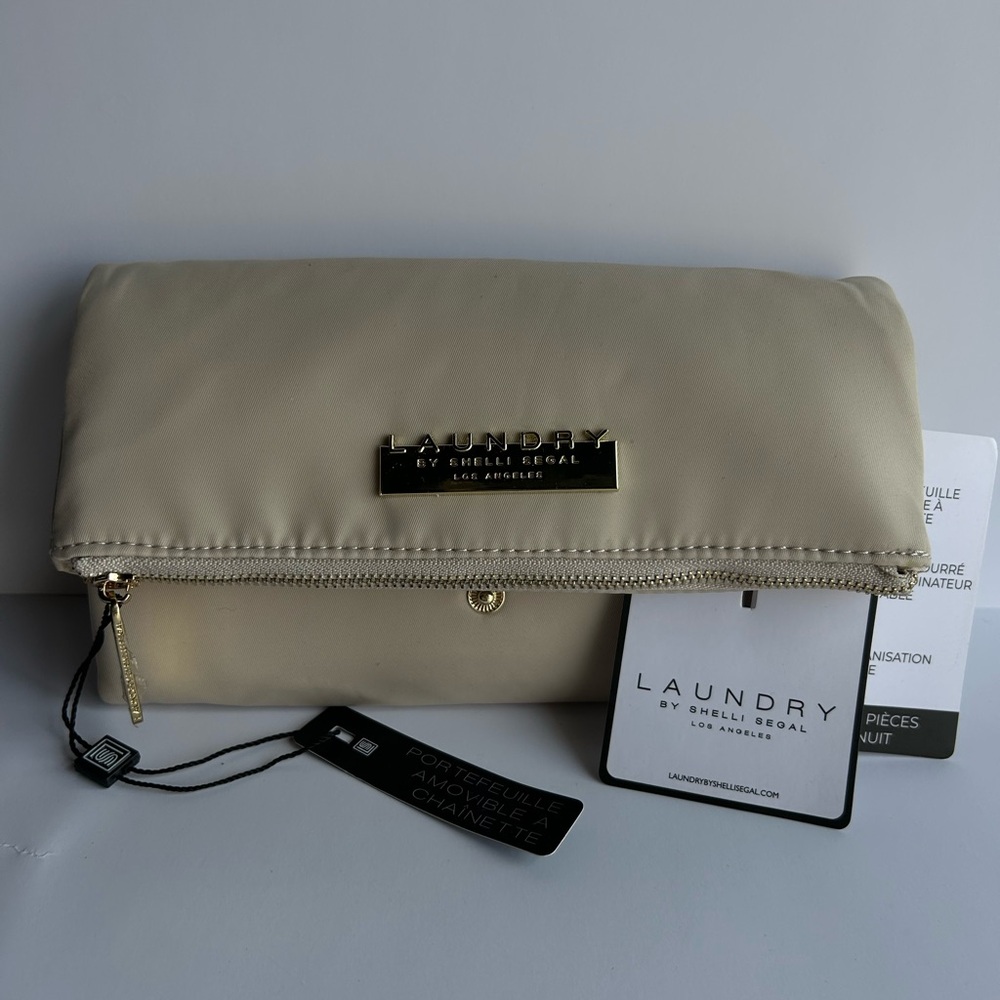 Laundry by Shelli Segal Beige Clutch